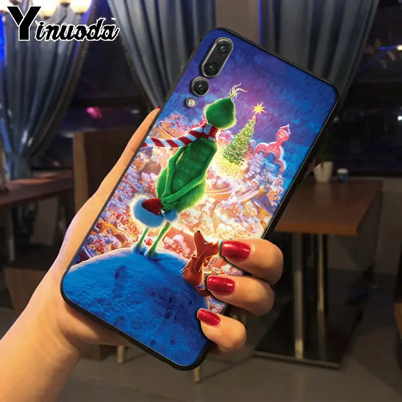 Чехол для honoer8x Green Grinch Роскошный Уникальный Дизайн чехол для телефона huawei p30 pro p20lite honor8x nova 3i P20 pro coque