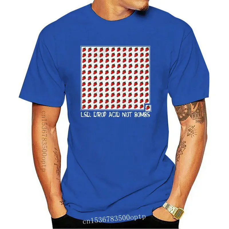 LSD Drop Acid Not Bombs Mens T-Shirt |