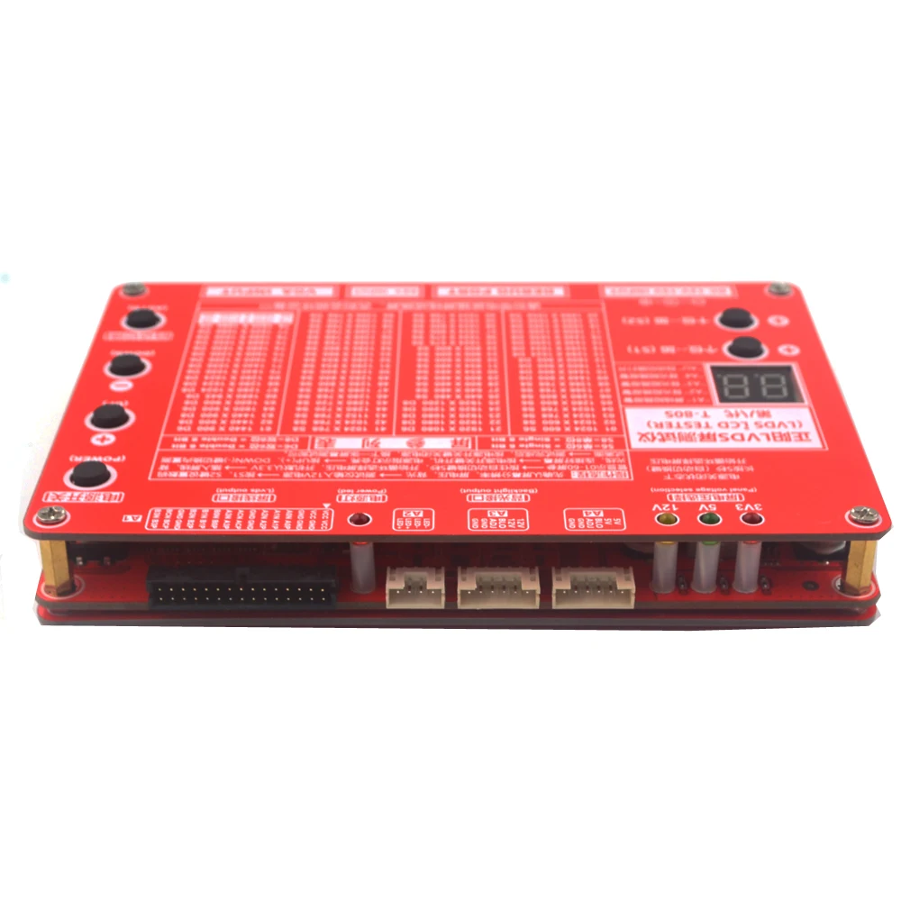 T-80S Ʈ TV LCD LED ׽Ʈ , LCD г ׽, LVDS ̽ ̺ ι, 14  ũ  , 7- 84 ġ 