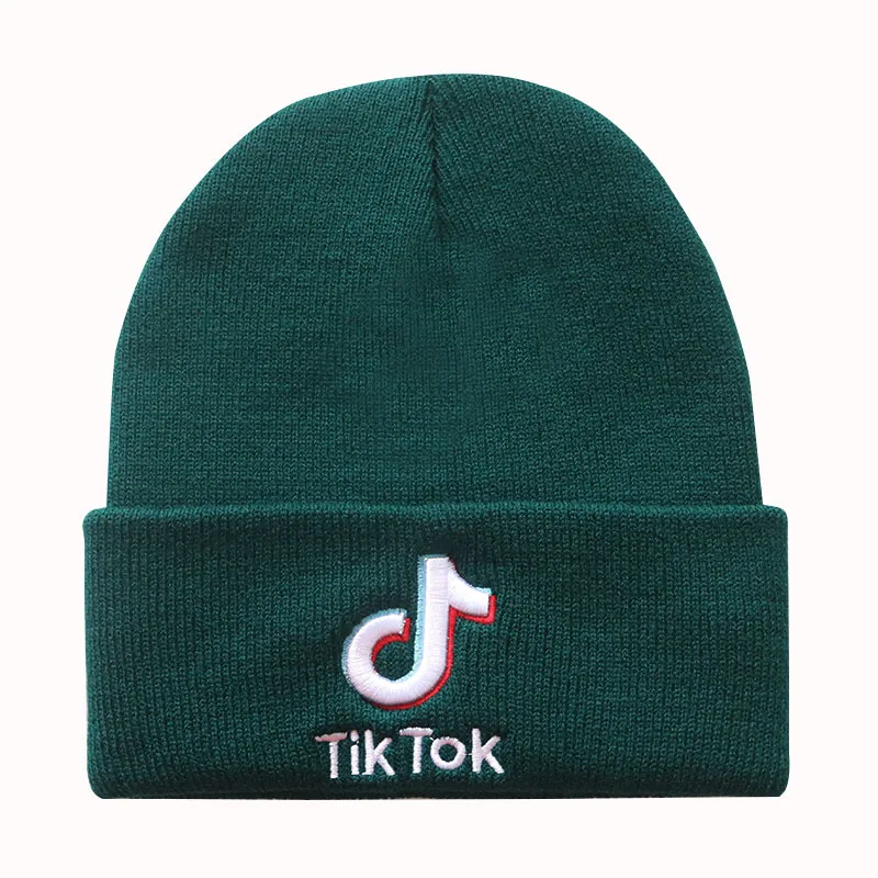 Pletená čepice Tik Tok - různé barvy - unisex