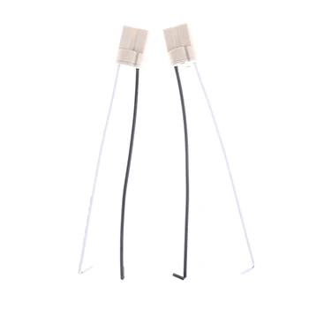 

5pcs 5A LED Halogen Light Bulb Base Ceramic 110-220V Lamp Holder G9 Lamp Base Socket Adapter Converter Connector Cable