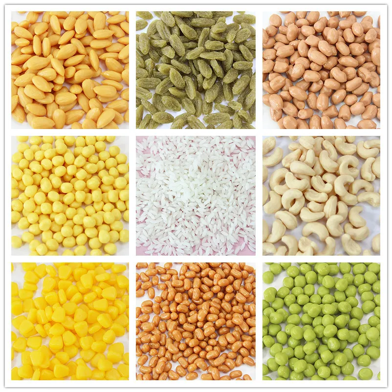 

20/50g Mini Pretend Play Food Simulation Peanut Cashew Corn Soy Rice Model Miniature For Dolls Accessories Kitchen Play Toys