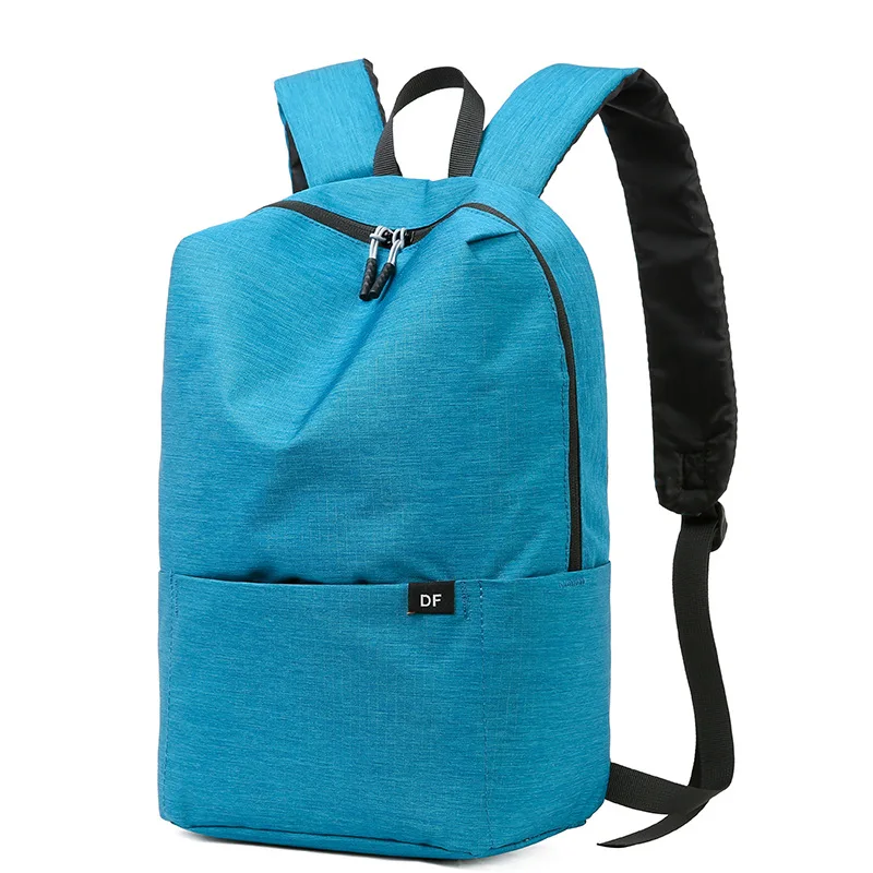 

Leisure Simple Lightweight Backpack Small Schoolbag Solid Unisex Shoulder Bag Travel Sports Bag Student Book Bag #197343