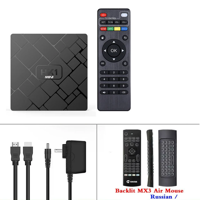 HK1 Мини Android 9,0 Smart tv BOX RK3229 четырехъядерный 2 Гб 16 Гб H.265 WiFi 4K медиаплеер HK1mini Netflix телеприставка PK H96 MAX - Цвет: add Russian MX3