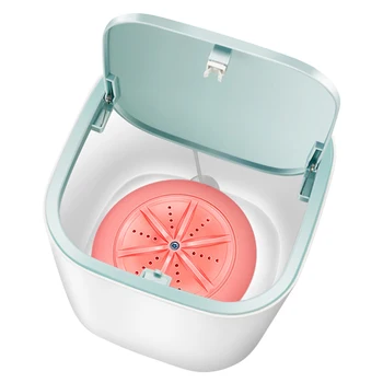 

Cleaning Mini Portable Dorms College Rooms Camping Rotating Underwear ABS Turbo Washing Machine USB Cable Electric Ultrasonic