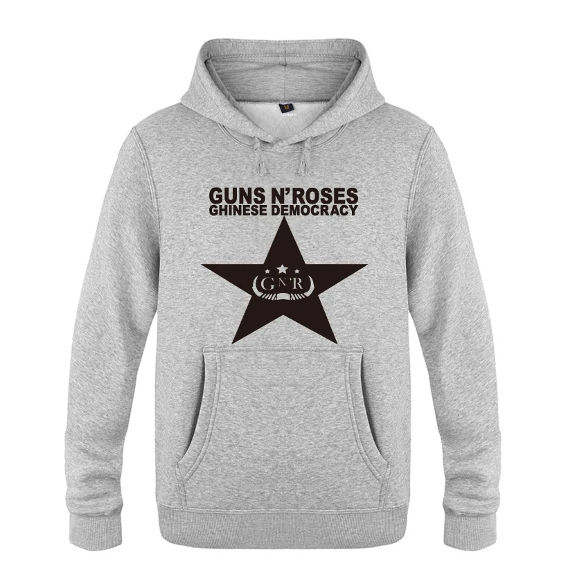 HUIY HET Slash guns N' Roses толстовки рок-группы мужские мужские пуловеры флисовые толстовки с капюшоном - Цвет: HUIY HET