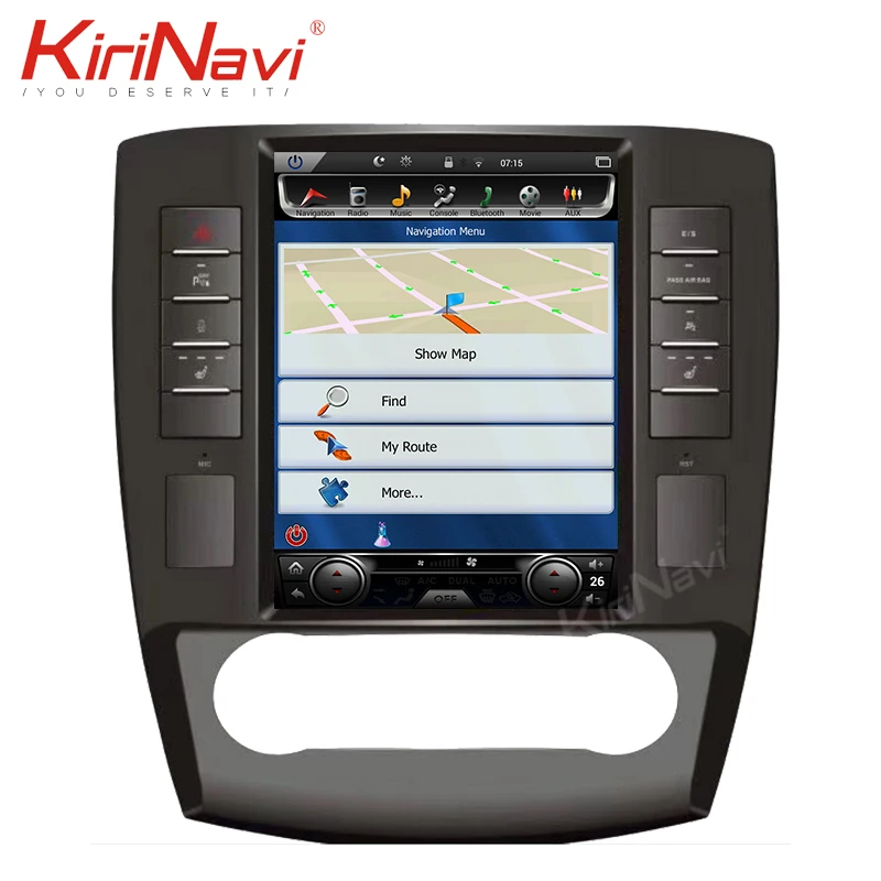 KiriNavi 10," Telsa стиль вертикальный экран Android автомобильный Радио gps навигация для Mercedes Benz R класс автомобиля Dvd мультимедиа wifi