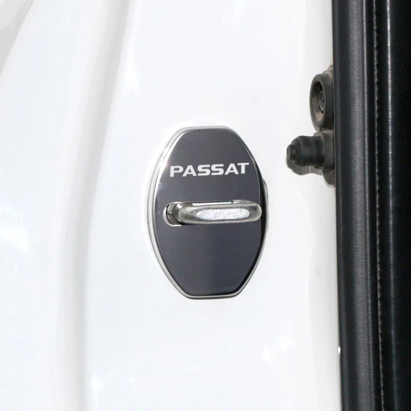 Крышка дверного замка наклейка чехол для Volkswagen VW Passat B5 Jetta Bora Golf MK4 аксессуары для Polo стайлинга автомобилей