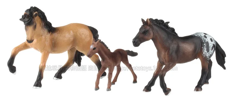 Бутик животных модель игрушки Lusitano лошадь ранчо лошадь модель игрушки животные Гараж Набор Модель
