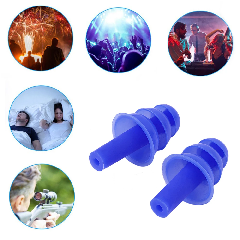 1 пара шумоподавления затычки для сна для обучения концерту слуха безопасное шумоподавление Защита слуха шумоподавление