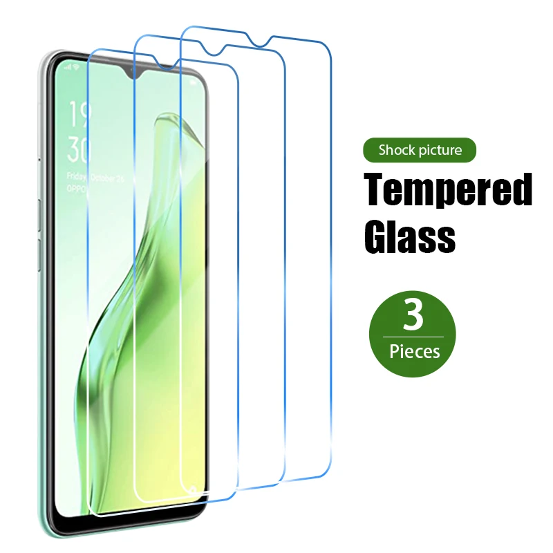 Pellicola 1/2/3Pcs Vetro Temperato Per Oppo A12 A12E A3 A5X A5 2020 Hd Pellicola Salvaschermo Per Oppo A9 2020 A9X A8 A7 A7X Copertura In Vetro 9H