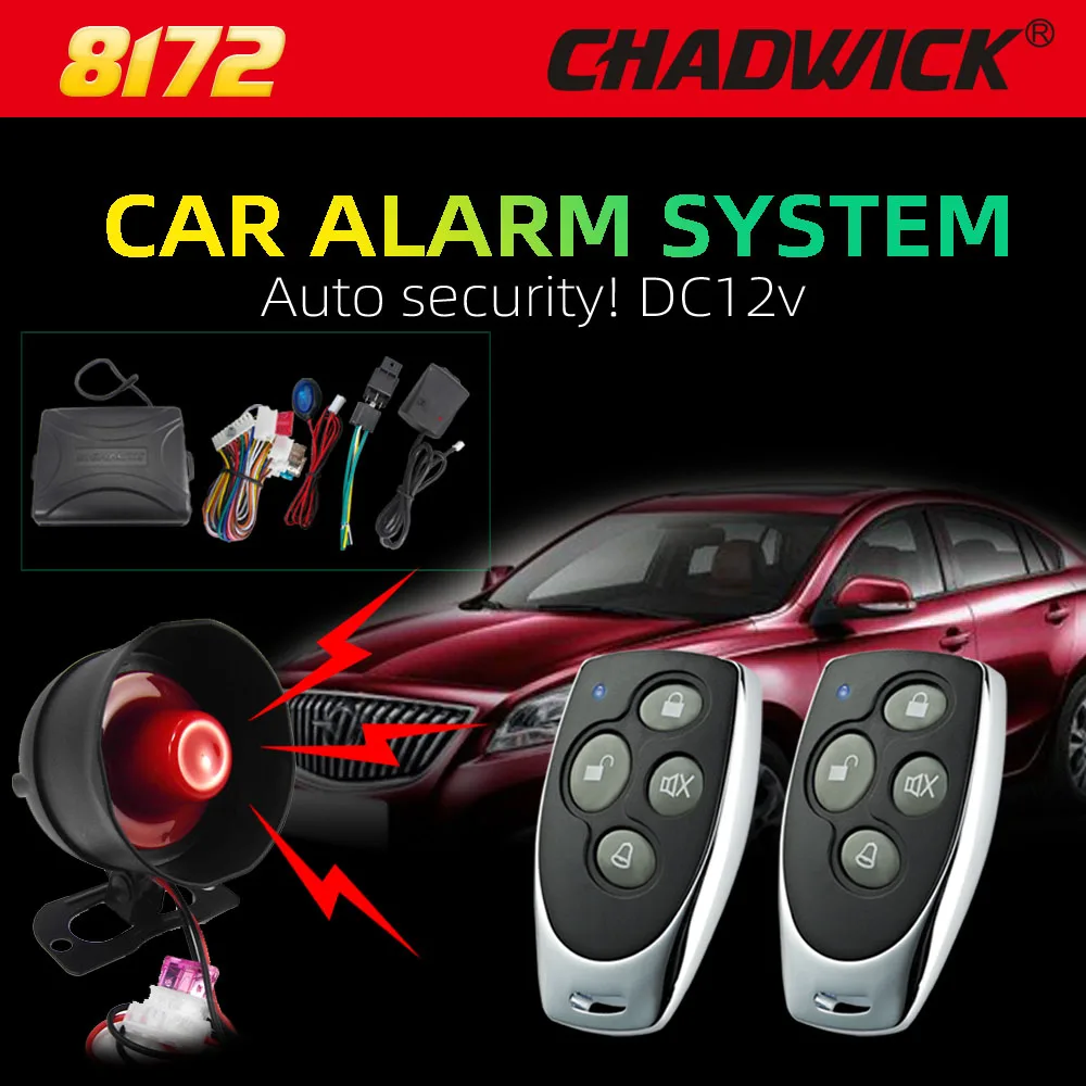

12V New Universal Car Auto Remote Central Door Lock Anti-theft Locking Vehicle Keyless Entry System hot selling CHADWICK 8172