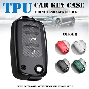 

2020 Car key case for Volkswagen, for Golf, for Jetta, for SKODA, for Bora etc