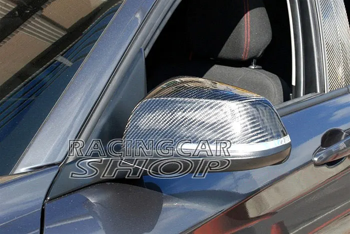 Real Carbon Fiber Side Mirror Caps Covers Set for BMW 3 Series Sedan F20 F30 F35 320 328 335