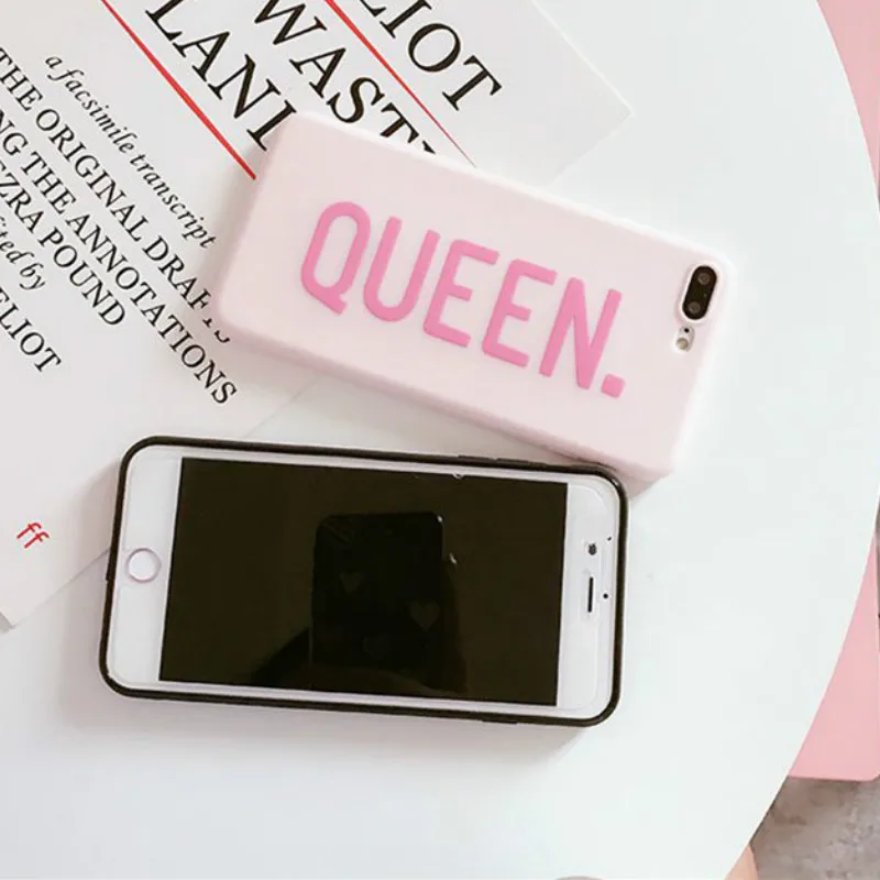 Милый мягкий чехол Queen Boss для Xiaomi Mi 9T Pro 9 8 A1 A2 Lite 5X 6X Redmi K20 Note 7 6 5 4 4X 6A 5A Prime