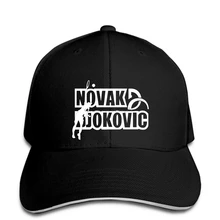 Мужская бейсбольная кепка, модная бейсболка с логотипом Novak Djokovic, модный принт для мужчин и женщин,, бейсболка snapback, остроконечная Кепка