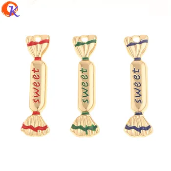 

Cordial Design 60Pcs 10*34MM Jewelry Accessories/DIY Making/Charms/Paint Effect/Candy Shape/Hand Made/Pendant/Earring Findings