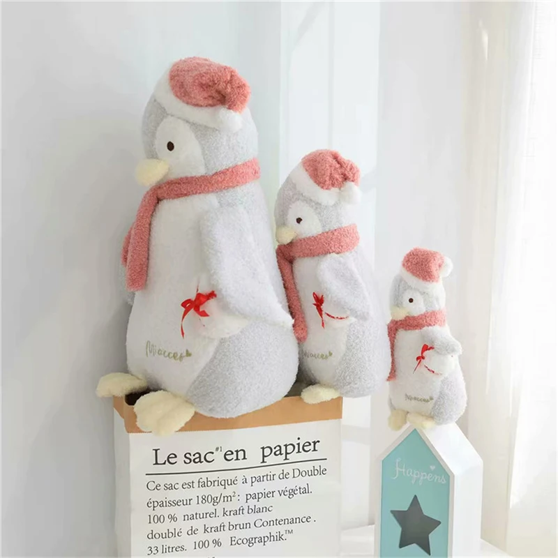 Мультяшные рождественские плюшевые игрушки, Пингвин каваи детские удобные куклы День Святого Валентина творческие подарки для друзей