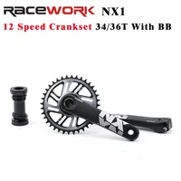 NX1 MTB Crankset 170mm Crank 1XSystem Chainwheel Narrow Wide 104 BCD Single Chainring 34/36T With BB For 12 speed Mountain Bike