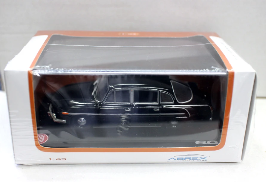 New 1/43 Tatra 603 1969 Black By AbrRex Scale Model Cars Diecast