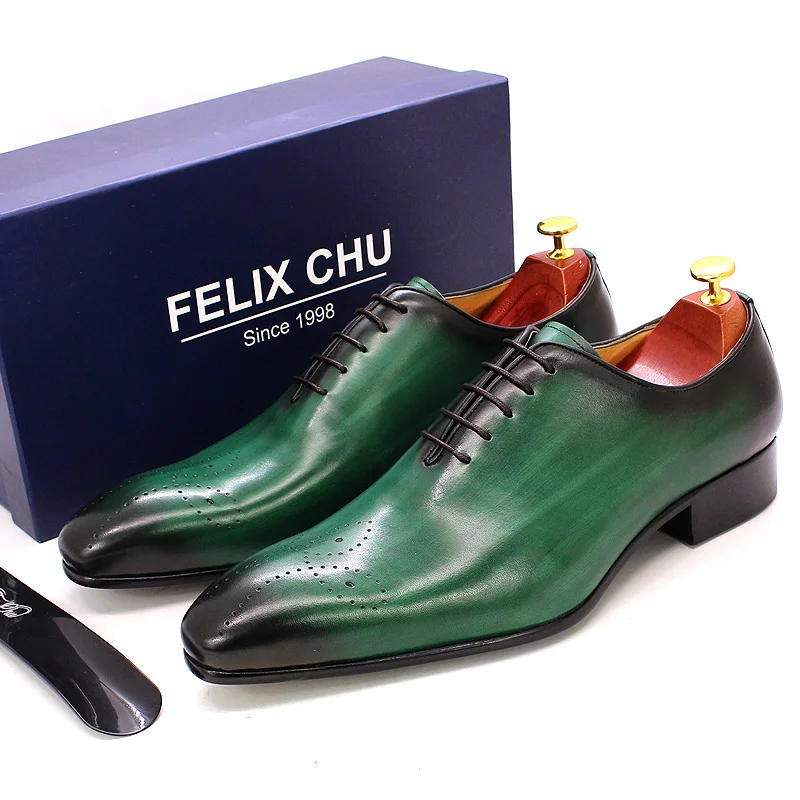 Shoes Wedding-Dress Whole-Cut Oxford Business Mens Pointed-Toe Formal Casual Lace-Up