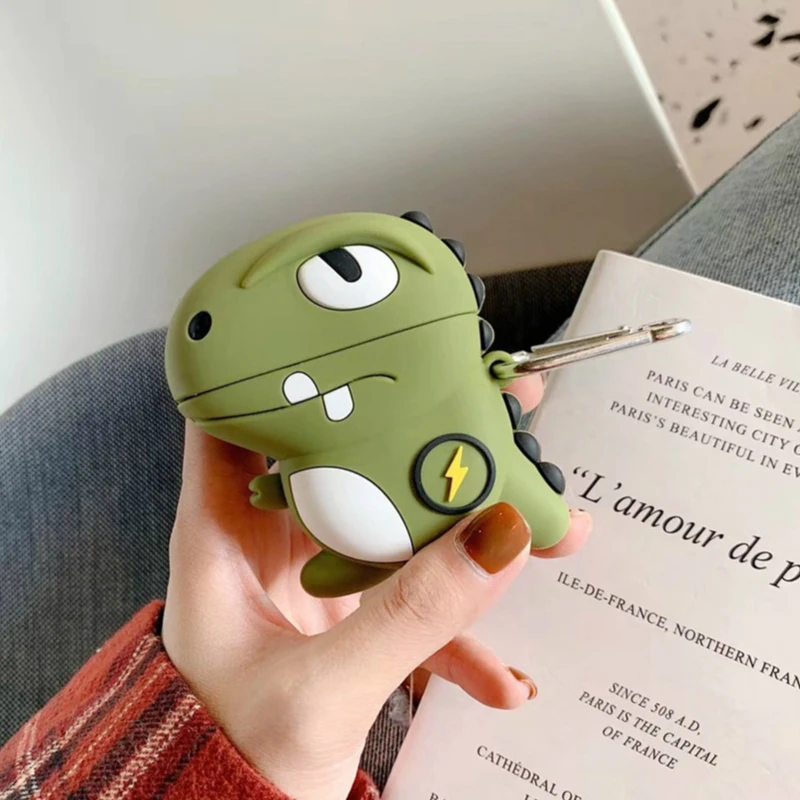 Для Honor Fly pods Pro Чехол с милым мультяшным рисунком силиконовый 3D чехол для