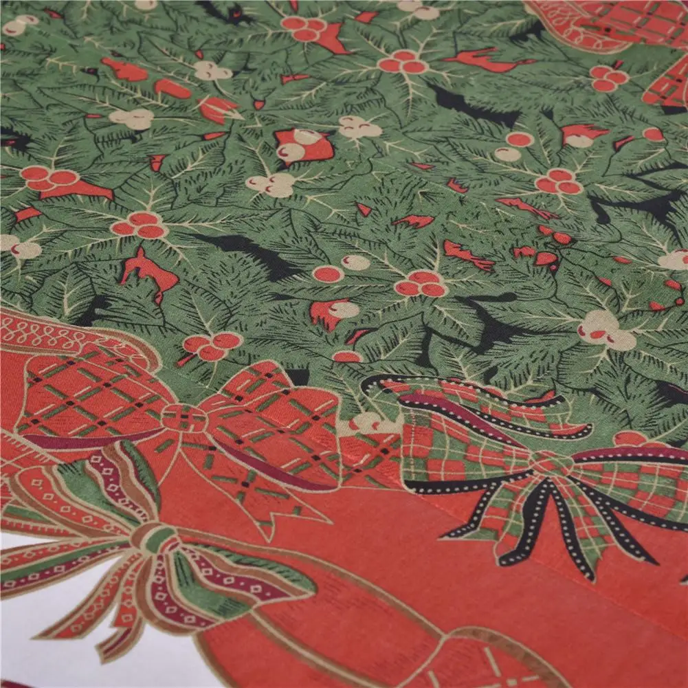 Christmas Ornaments Christmas Party Decoration Tablecloth Hotel Table Gadgets Xmas Decorations Table Cloth Home Decor Supplies