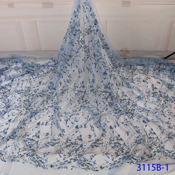 

Sequins Design French Tulle Lace Fabric High Quality African Lace Fabric Nigerian Sequins Mesh Lace Fabric For Wedding Sew
