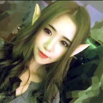 

Halloween Party Supply Latex Soft Pointed Mysterious Angel Elf Ears Carnival Cosplay Accessories LARP Prosthetic Tips False ears