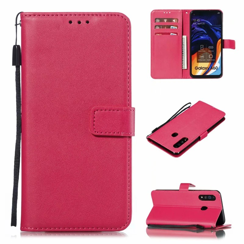 Кожаный чехол-книжка чехол для samsung Galaxy A70 A50 A60 A40 A30 A20 A10 A80 A90 M10 S9 S10 S8 Note 8, 9, 10, магнитный чехол-кошелек для мобильного телефона чехол s