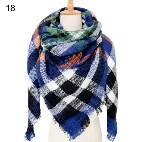 Multi-color  Stylish Multi-function Long Warm Shawl Comfortable Scarf Wrap Washable   for Gift mens infinity scarf Scarves