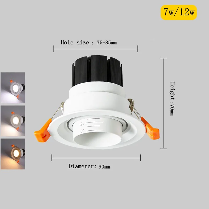 12w 15w 20w, refletor para plano de fundo de parede