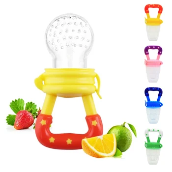 

Baby Girl Teether Nipple Fruit Food Feeding Pacifier Silicone Teethers Safety Feeder Bite Food Nipple Teether Oral Care