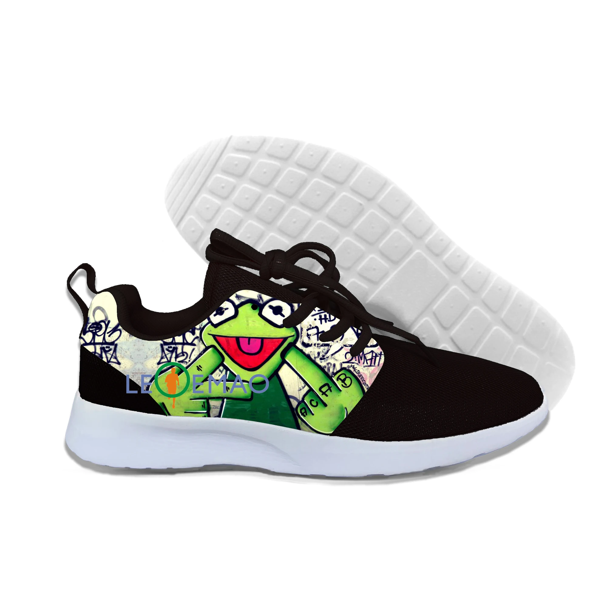 

Free Running For Men Funny Pepe The Frog Casual Shoes Jogging Walking Sports Athietic Breathable Sneakers