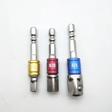 Шестигранный хвостовик Go с квадратной головкой адаптеры рукав удлинить электрический ключ муфта головка соединения кулисный переключатель ручной сверлильный шарнир