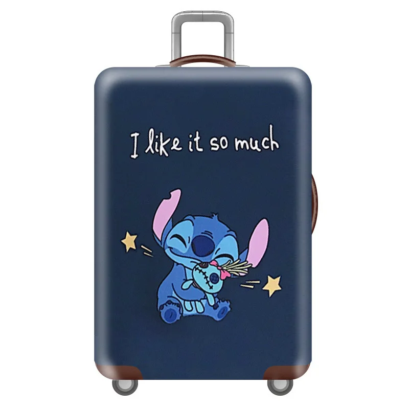 Плотный Чехол для багажа, эластичные Защитные чехлы для багажа, подходит для чемодана 18-32 дюймов, аксессуары для путешествий - Цвет: B    Luggage cover