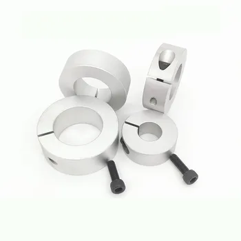 

Open type Separate optical axis fixing ring Aluminum alloy locking ring bushing positioning spindle retaining circle clamping