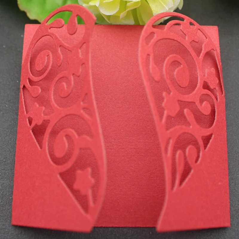  Wedding Invitation Envelope Heart Frame Metal Cutting Dies Decorative DIY Scrapbooking Steel Craft  - 4.00055E+12