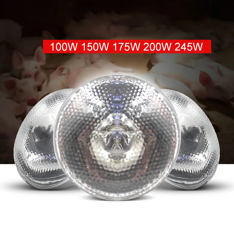 Chicken Heat Lamp Bulb Poultry Livestock Supplies Heating Insulation Light Use