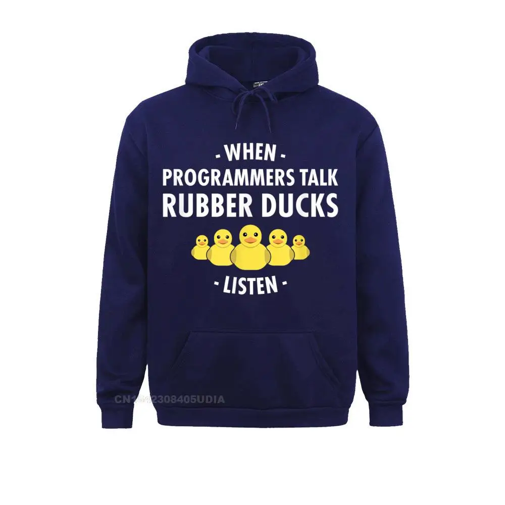 Rubber Duck Debugging When Programmers Talk Funny T-Shirt__B13590 Mens Graphic Hoodies Mother Day Sweatshirts Fitness Tight Long Sleeve Sportswears Rubber Duck Debugging When Programmers Talk Funny T-Shirt__B13590navy