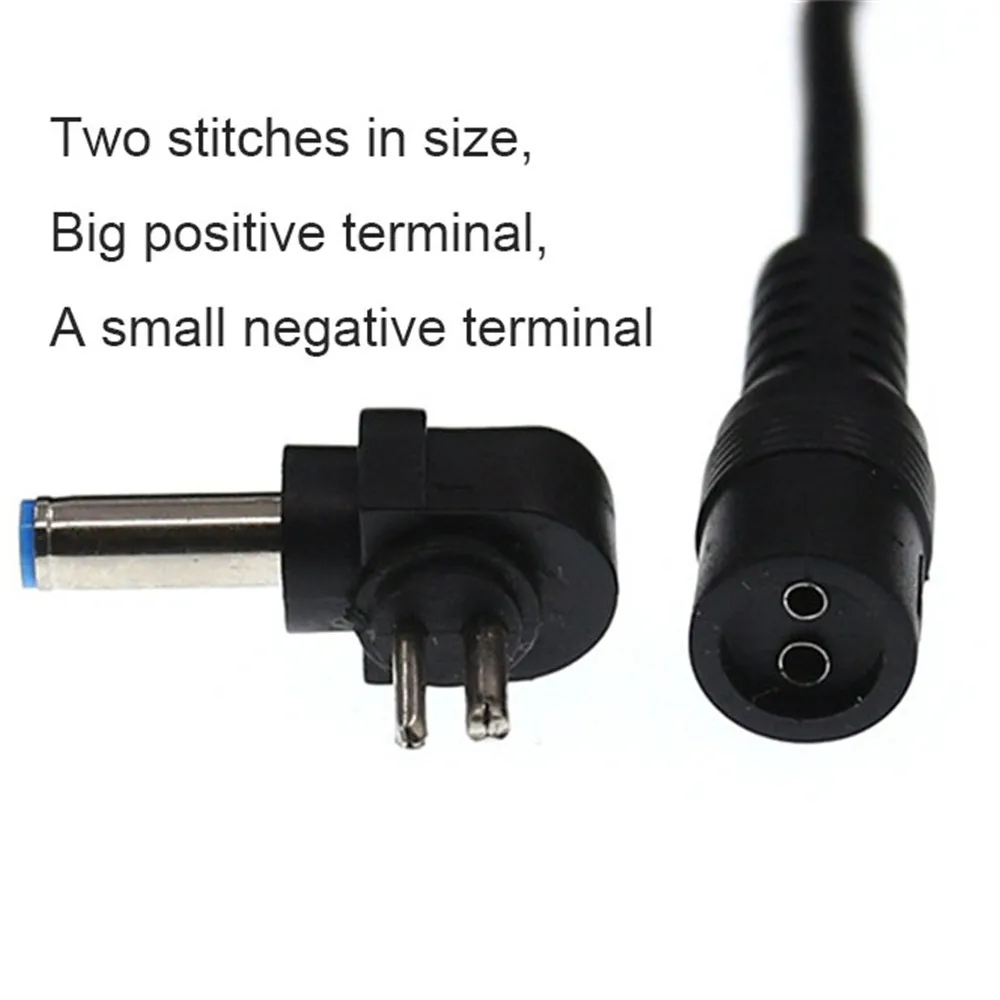 3pcs Universal 4.5x3.0mm Plug Connector DC AC 2 Pin Plug Charger Power Adapter Tip For HP Laptop 19.5V