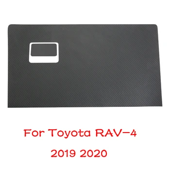 

Car Co-pilot Anti-kick Pad Anti-dirty Pad Mat Cover Sticker Door Leather Protector for Toyota RAV4 RAV-4 2019 2020 Accessories