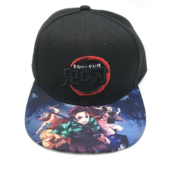

Kimetsu No Yaiba Cosplay Peaked Cap Baseball Cap Sun Hat Men And Women Outdoor Sunhat Anime Adult Lovers COS Hat Christmas