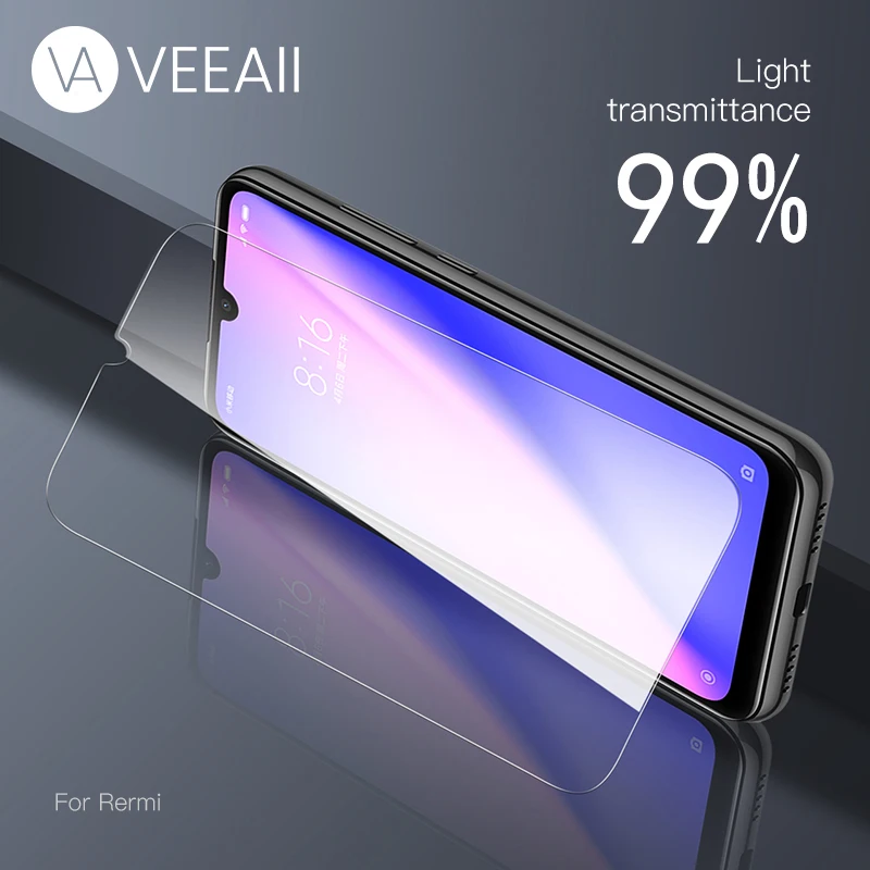 Защитное стекло VEEAII 9H для xiaomi redmi note 7 6 5 pro 5a 6a 4X K20 Y3|Защитные стёкла и плёнки| |