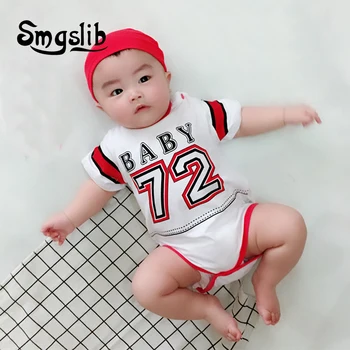 

Baby clothes new born Sleeve Kids Boys Jumpsuit baby girl clothes infant onesie costume summer Cartoon modelling
