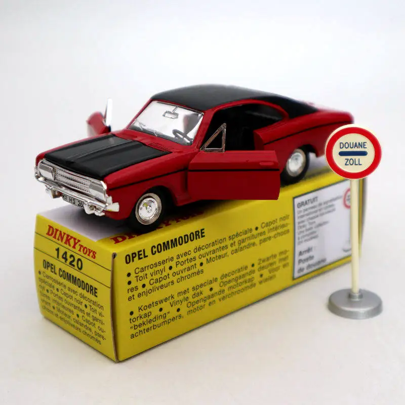 Коллекционные Литые Автомобильные модели автомобилей Atlas 1:43 Dinky toys 1420 Opel командор