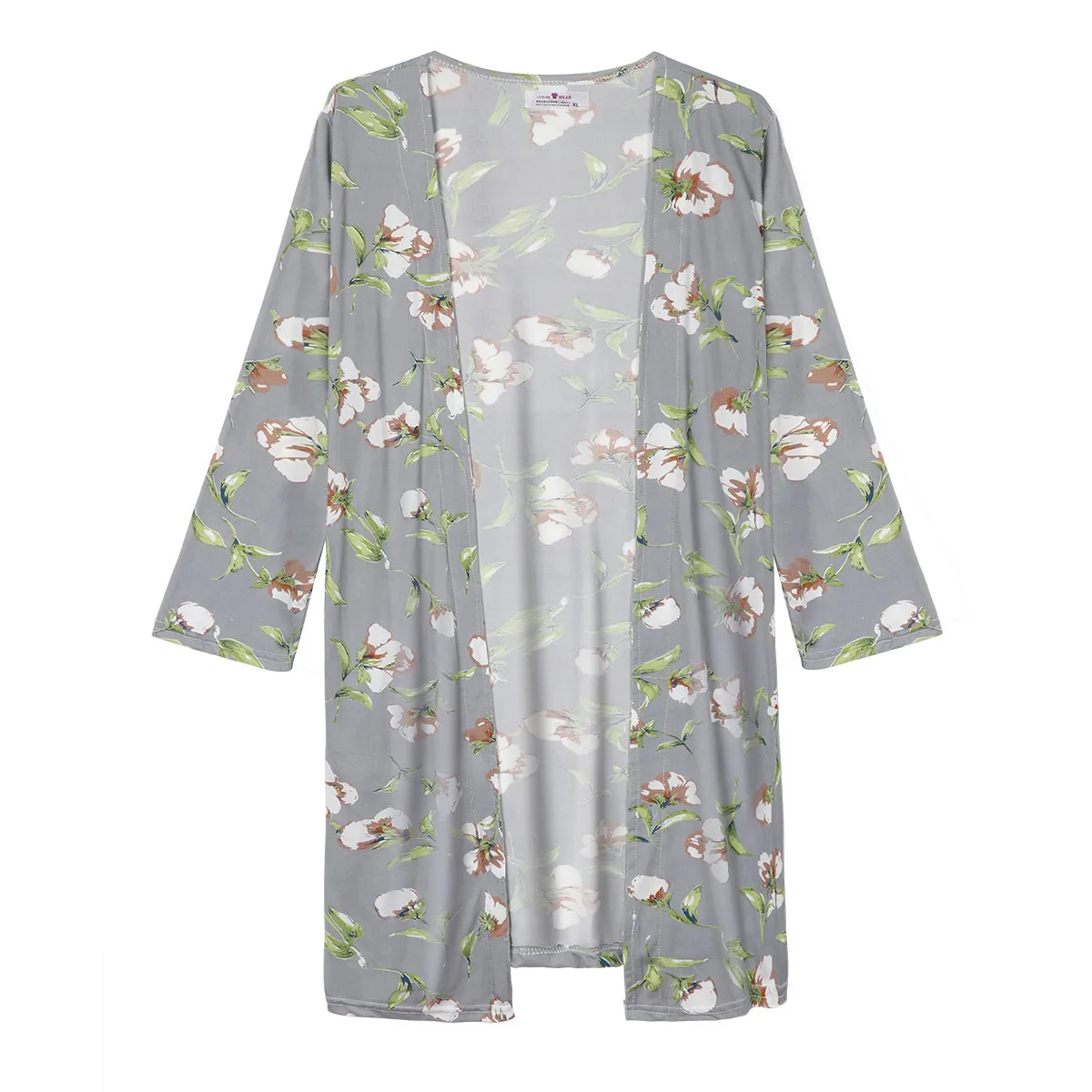 Женские пижамы из трех предметов с принтом, ночная рубашка на ремешке, Женская домашняя одежда, комплект с измельченным молоком, осенняя Пижама, Femme Pijama Mujer