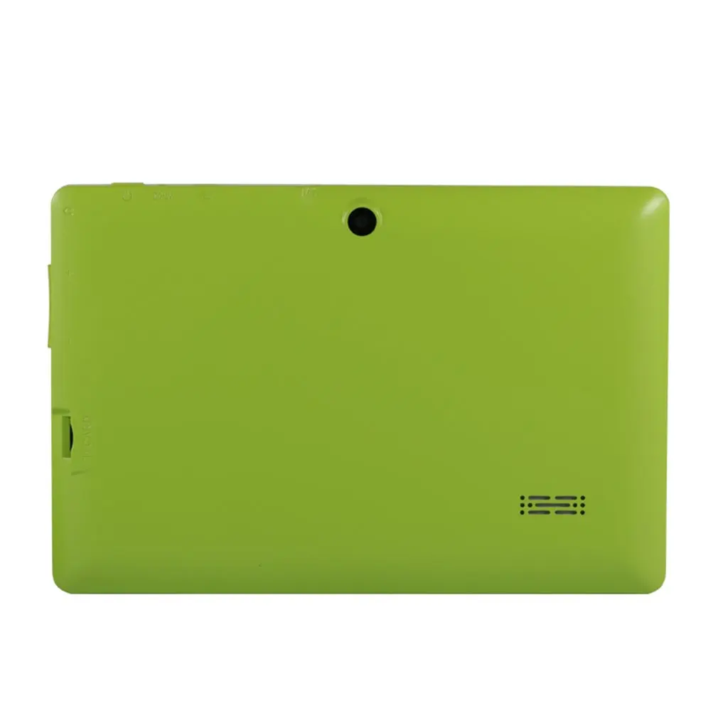 Q88 7 дюймов детский планшет 1G+ 8 Гб A33 4 ядра 0.3MP двойной Камера 1024*600 Android 4,4 планшетный ПК с силиконовой крышкой