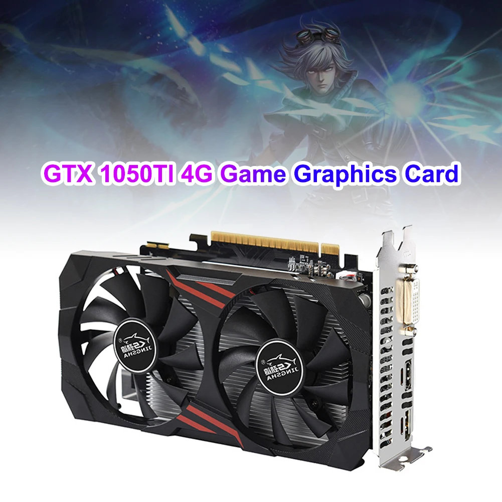 Genuine Brand New GTX Graphics Card 128bit GDDR5 GTX 1050 TI/960/550TI/650TI/750TI 4G/2G NVIDIA Gaming Geforce Video Card display card for pc