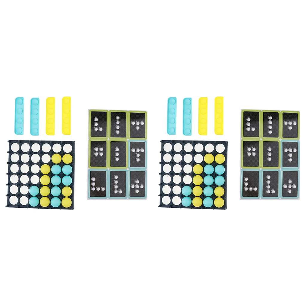 2 X Bounce Off Rock N Rollz Skill Coordination Board Game Party Toy For Kids